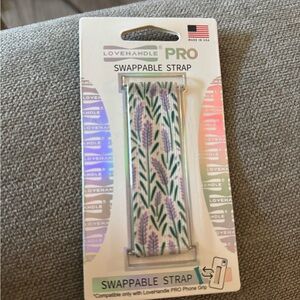 Pro Swappable Strap - Green and Purple NEW lovehandle